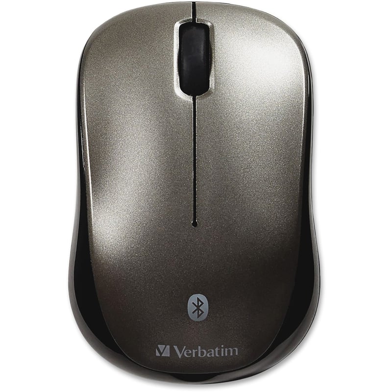 Bluetooth Wireless Tablet Multi-Trac Blue LED Mouse - Graphite - Thumbnail 1