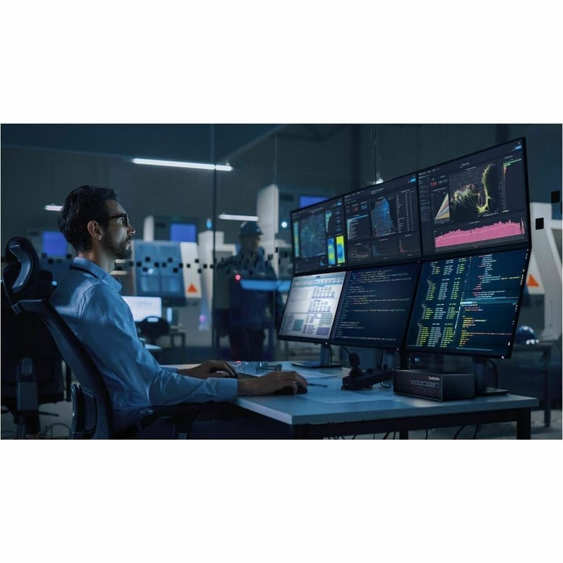 Lenovo ThinkStation P3 Ultra 30HA003LUS Workstation - 1 x Intel Core i9 13th Gen i9-13900 - 64 GB - 2 TB SSD - Thumbnail 3