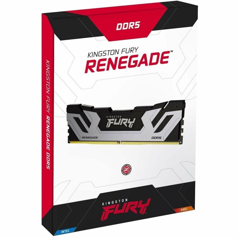 48GB 8400MT/S DDR5 CL40 CUDIMM (KIT OF 2) FURY RENEGADE SILVER XMP - Thumbnail 3