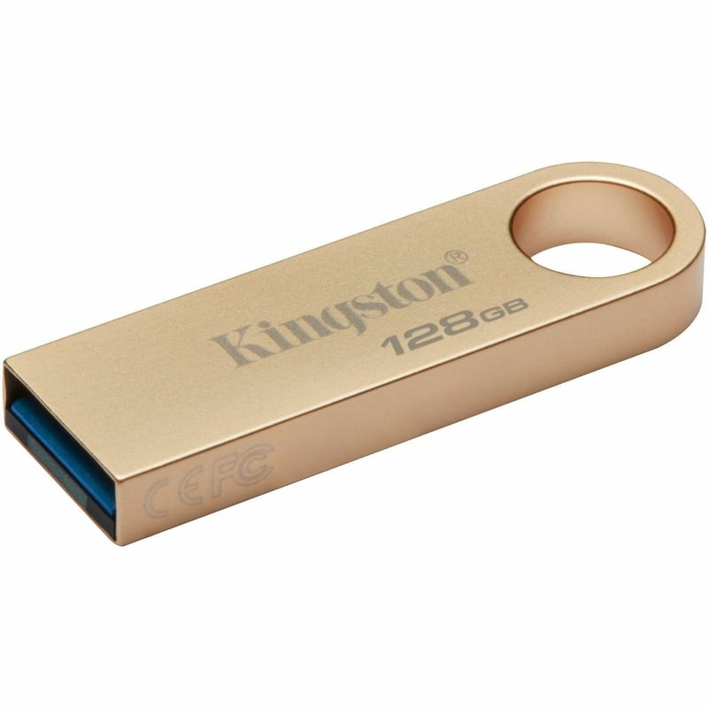 Kingston DataTraveler SE9 G3 128GB USB 3.2 (Gen 1) Type A Flash Drive - Thumbnail 1
