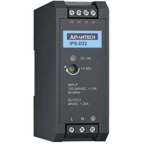 24VDC DIN RAIL PS D22 DIN RAIL A/D 100-240V 60W 24V - Thumbnail 2