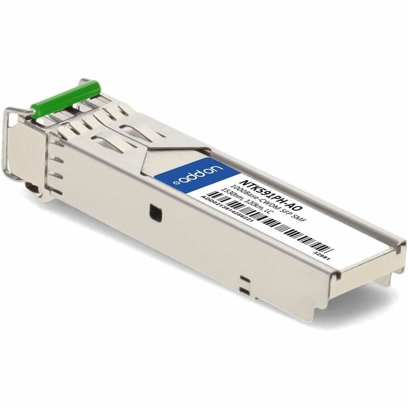 AddOn Ciena® NTK591PH Compatible TAA 1000Base-CWDM SFP Transceiver (SMF, 1530nm, 120km, LC, DOM) - Thumbnail 3