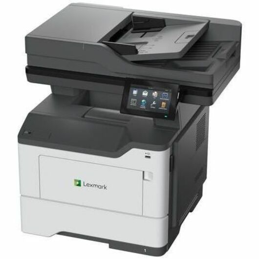 Lexmark MX532adwe Wired & Wireless Laser Multifunction Printer - Monochrome - TAA Compliant - Thumbnail 4