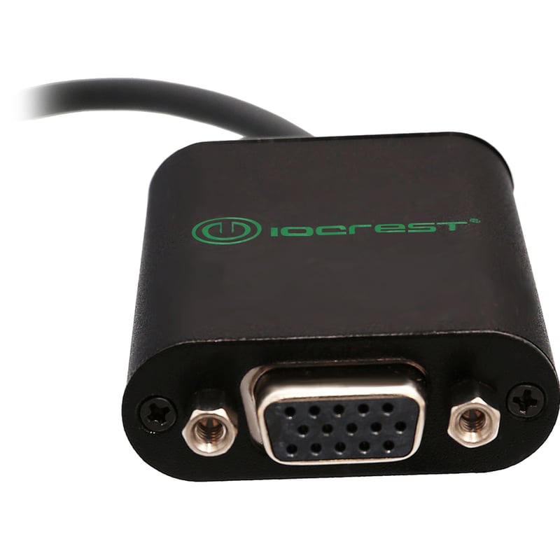 IO Crest USB 3.1 Type-C (DP) to VGA Adapter Type-C (DP Alt Mode) to VGA - Thumbnail 2