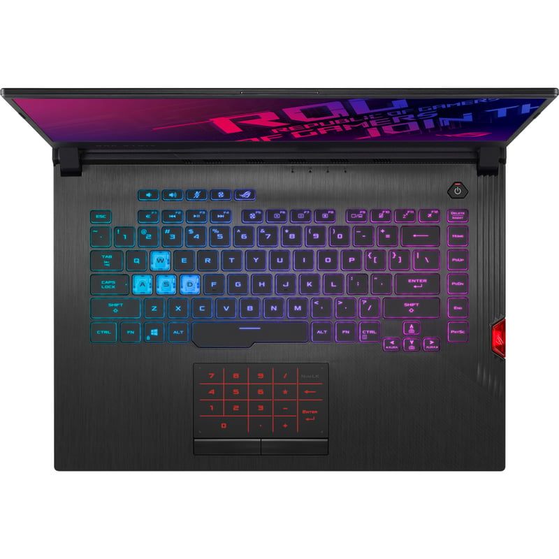 Asus ROG Strix SCAR III G531 G531GW-DB76 15.6" Gaming Notebook - Intel Core i7 9th Gen i7-9750H - 16 GB - 1 TB SSD - Gunmetal Gray - Thumbnail 5