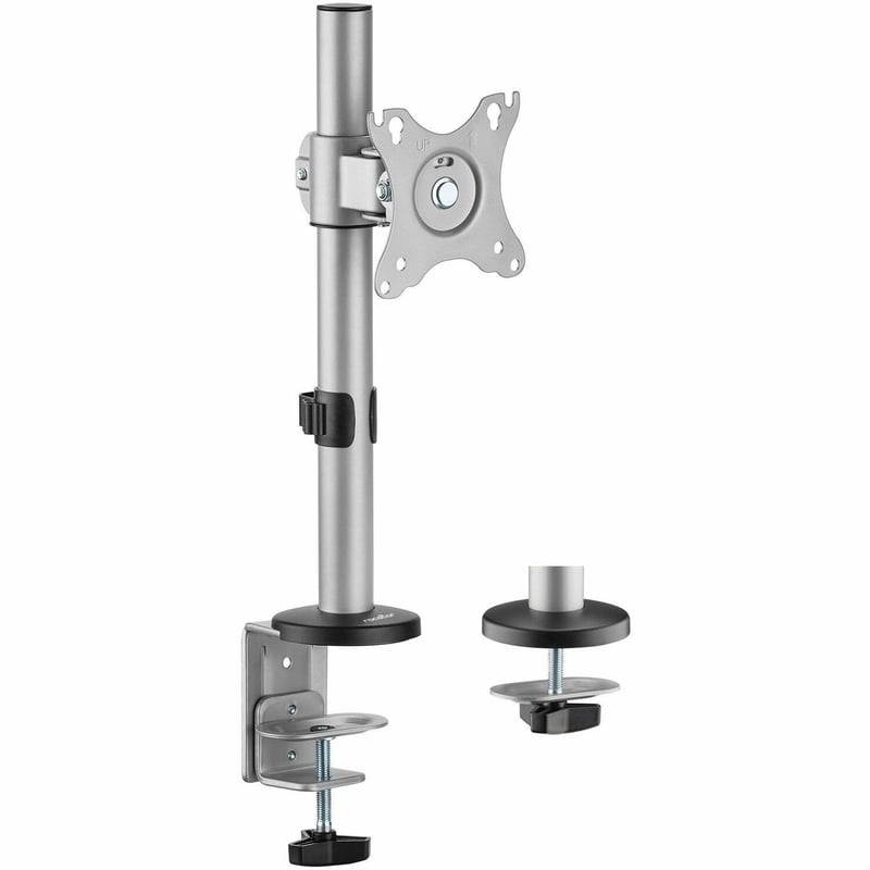 Rocstor ErgoReach Desk Mount for Monitor, Display - Aluminum Silver - Landscape/Portrait - Thumbnail 1