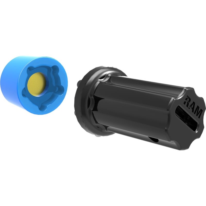 RAM Mounts Pin-Lock 5-Pin Security Nut for D & E Size Socket Arms - Thumbnail 2