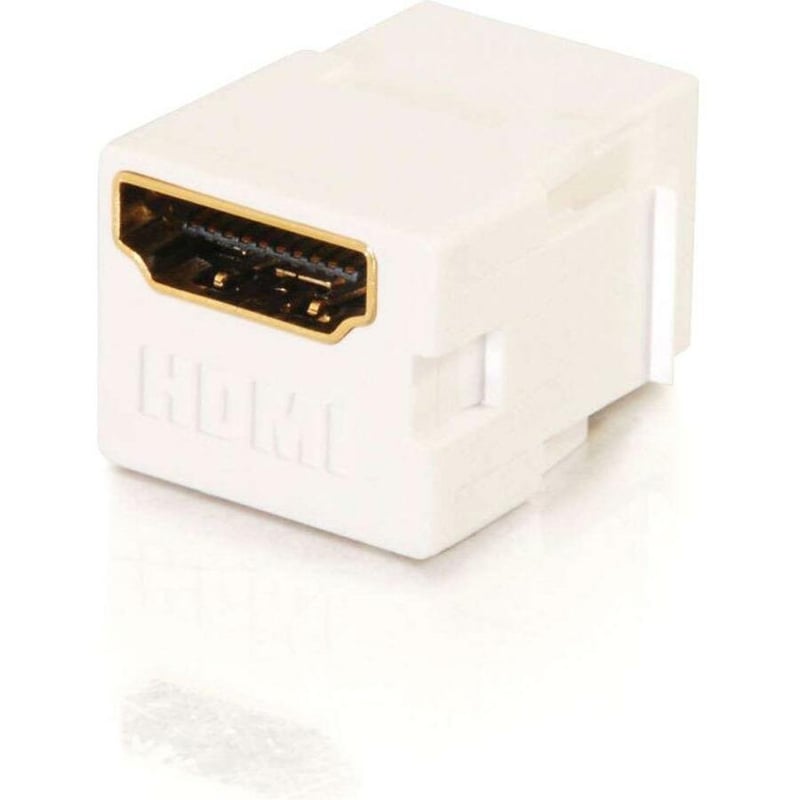 HDMI KEYSTONE JACK WHITE - Thumbnail 1