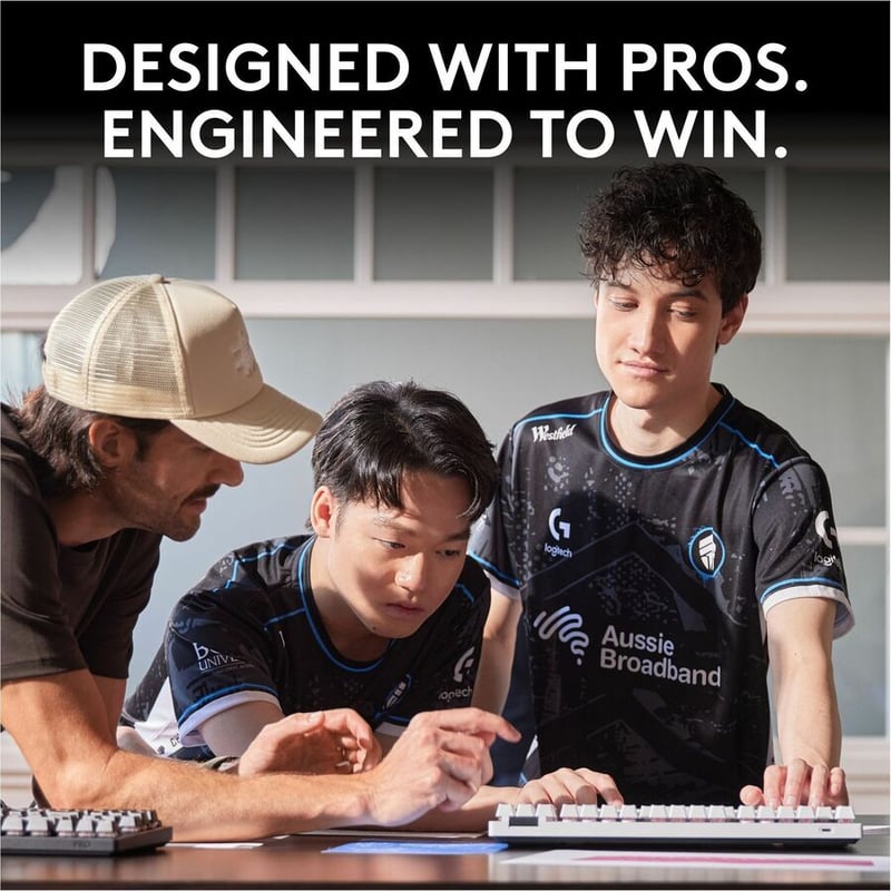 PRO X TKL RAPID (WHITE) WIRED GAMING KEYBOARD - LINEAR