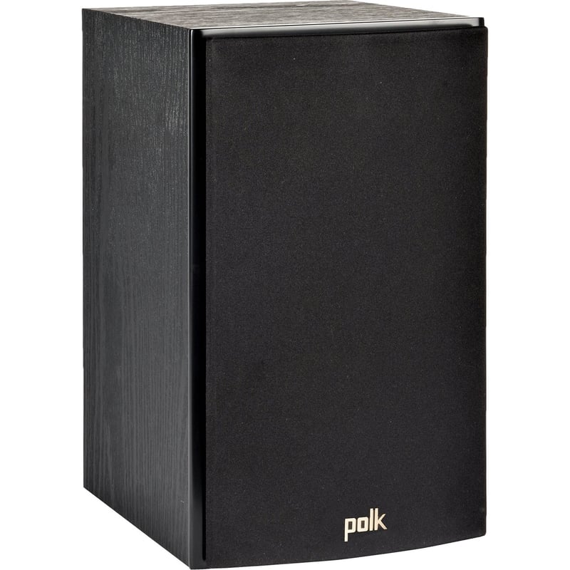 Polk T15 2-way Bookshelf 2.0 Speaker - 100 W RMS - Black - Thumbnail 1