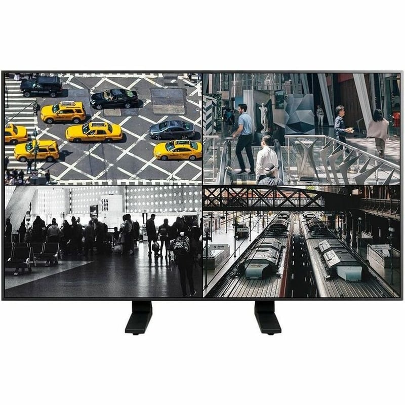 55IN 4K CCTV MONITORMETAL 350 NITS5000:1 SPEAKERS400 X 400 - Thumbnail 1