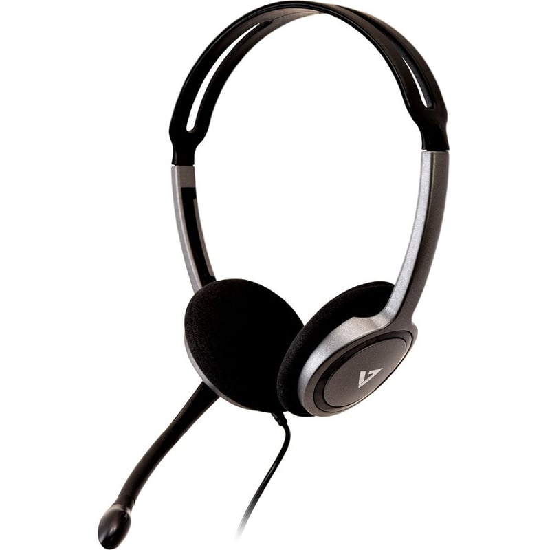 V7 Lightweight Stereo Headset with Microphone - Bulk Pack - Thumbnail 3