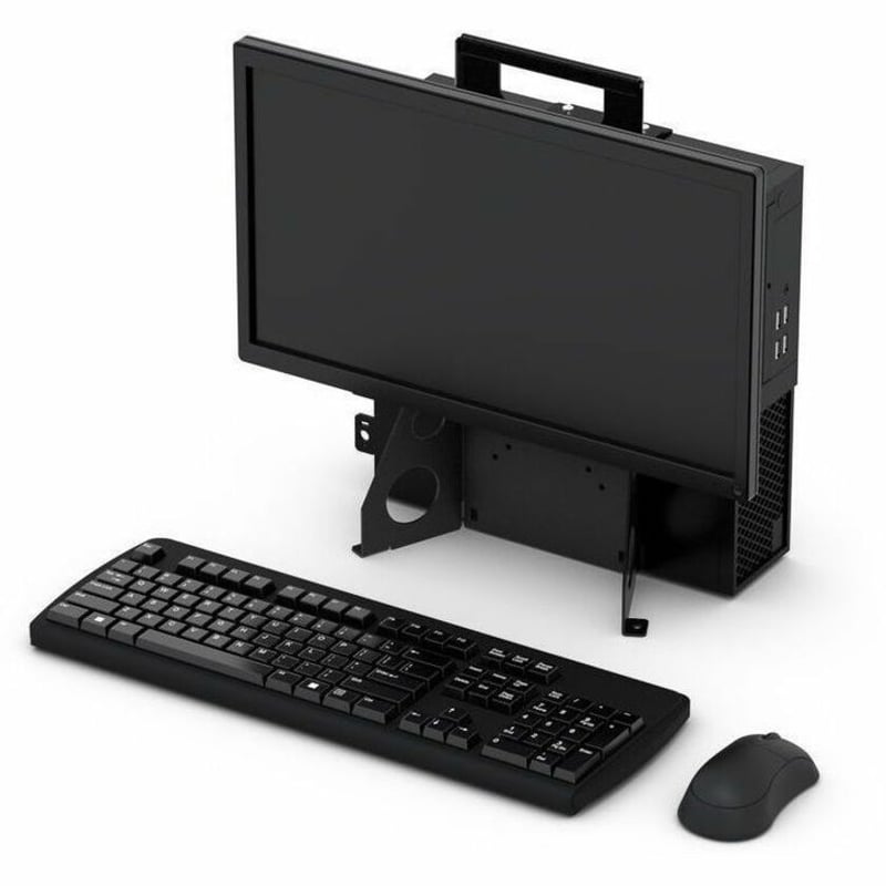 UNIVERSAL ALL-IN-ONE DESKTOP AND MONITOR STAND - Thumbnail 4