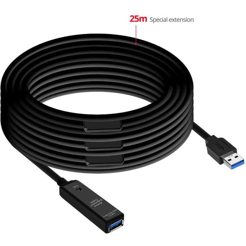 SIIG USB 3.0 Active Repeater Cable - 25M - Thumbnail 3