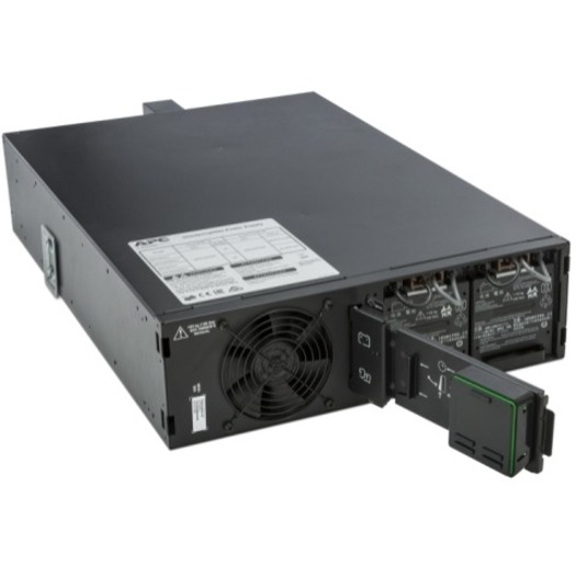 APC Smart-UPS On-Line, 5kVA, Rackmount 3U, 208V/230V, Hard wire 3-wire(2PH+G)+3-wire(H+N+E)+3-wire(H+N+G) outlets, Network Card+SmartSlot, W/ rail kit - Thumbnail 5