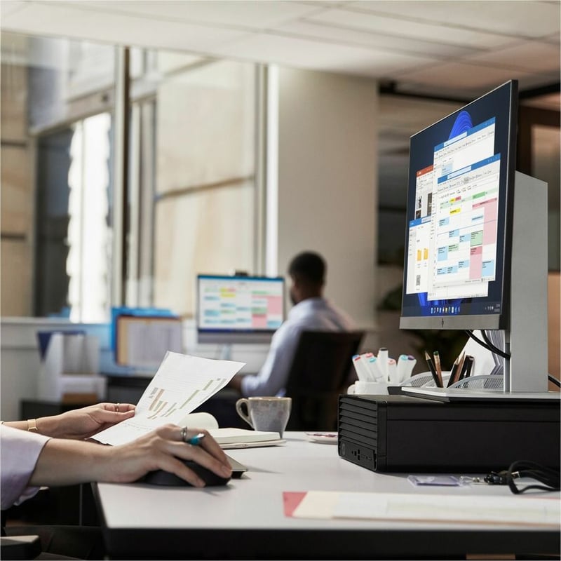 HP Pro 400 G9 Desktop Computer - Intel Core i7 13th Gen i7-13700 Hexadeca-core (16 Core) - 16 GB RAM DDR4 SDRAM - 512 GB M.2 PCI Express NVMe SSD - Small Form Factor - Thumbnail 4