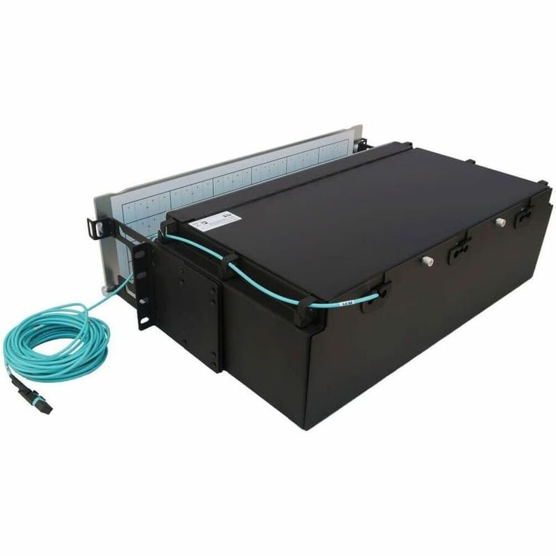 Eaton Tripp Lite Series Preloaded Fiber Patch Panel, 3U - 24x (12F MTP/MPO-PC to 4x LC Duplex F/F) 8F Trunk Cables, OM4 Multimode, 10 m (32.8 ft.) - Thumbnail 4