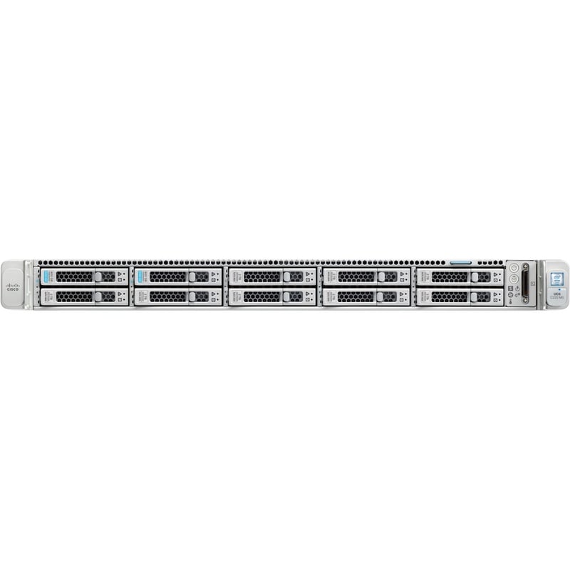 Cisco C220 M5 1U Rack Server - 2 x Intel Xeon Silver 4210R 2.40 GHz - 192 GB RAM - 12Gb/s SAS Controller - Thumbnail 3
