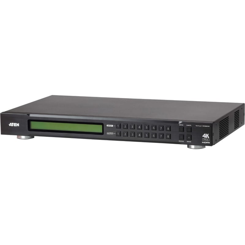 ATEN VM0808HB 8 x 8 True 4K HDMI Matrix Switch-TAA Compliant - Thumbnail 1