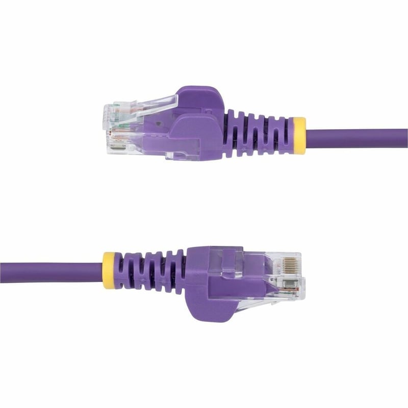 SLIM CAT6 CABLE PURPLE LSZH SLIM SNAGLESS RJ45 UTP PATCH CABLE