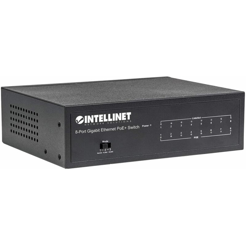 8-PORT GIGABIT POE+ SWITCH, 60W DESKTOP - Thumbnail 3