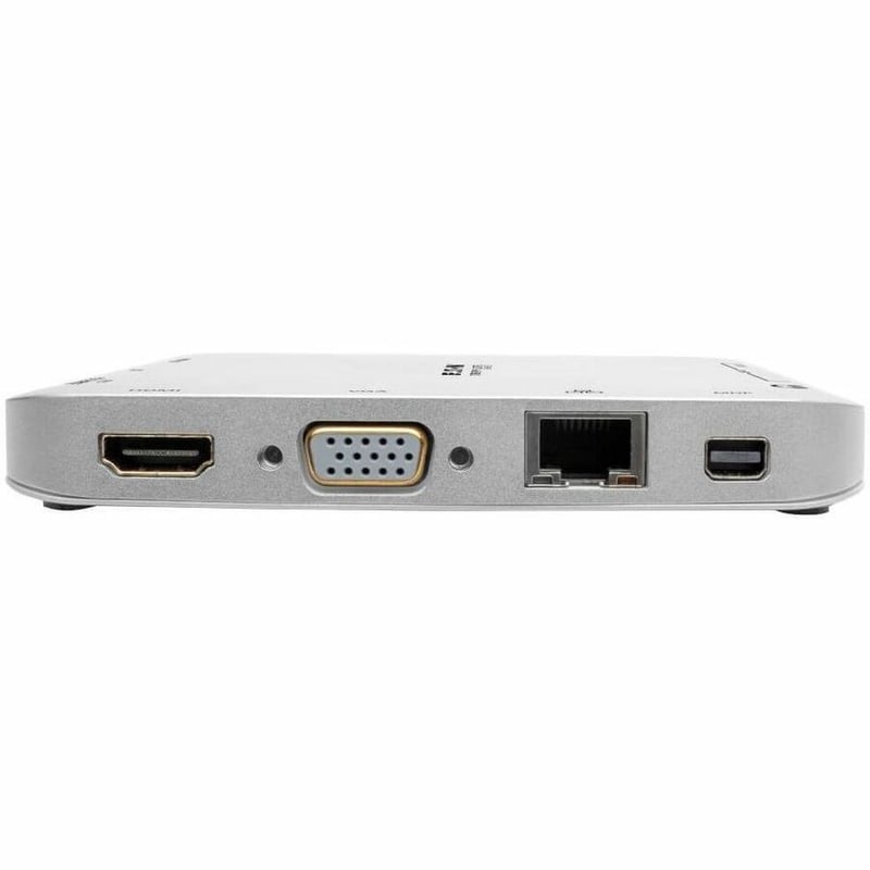Tripp Lite by Eaton USB-C Dock Dual Display - 4K HDMI/mDP VGA USB 3.x (5Gbps) USB-A/C Hub GbE 60W PD Charging - Thumbnail 3