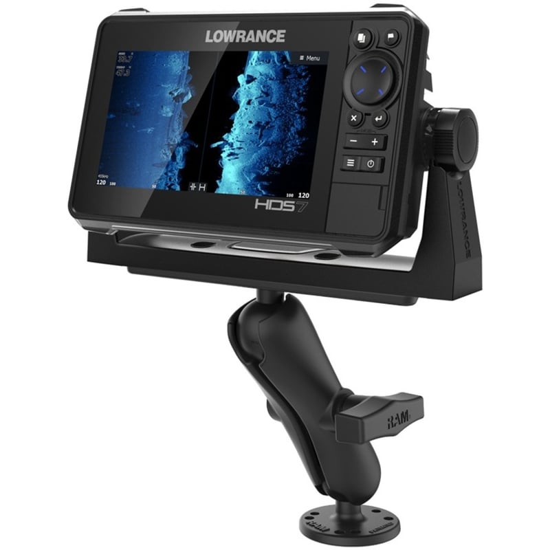 RAM Mounts Marine Mount for Mounting Bracket, GPS, Radio, Fishfinder - Thumbnail 2