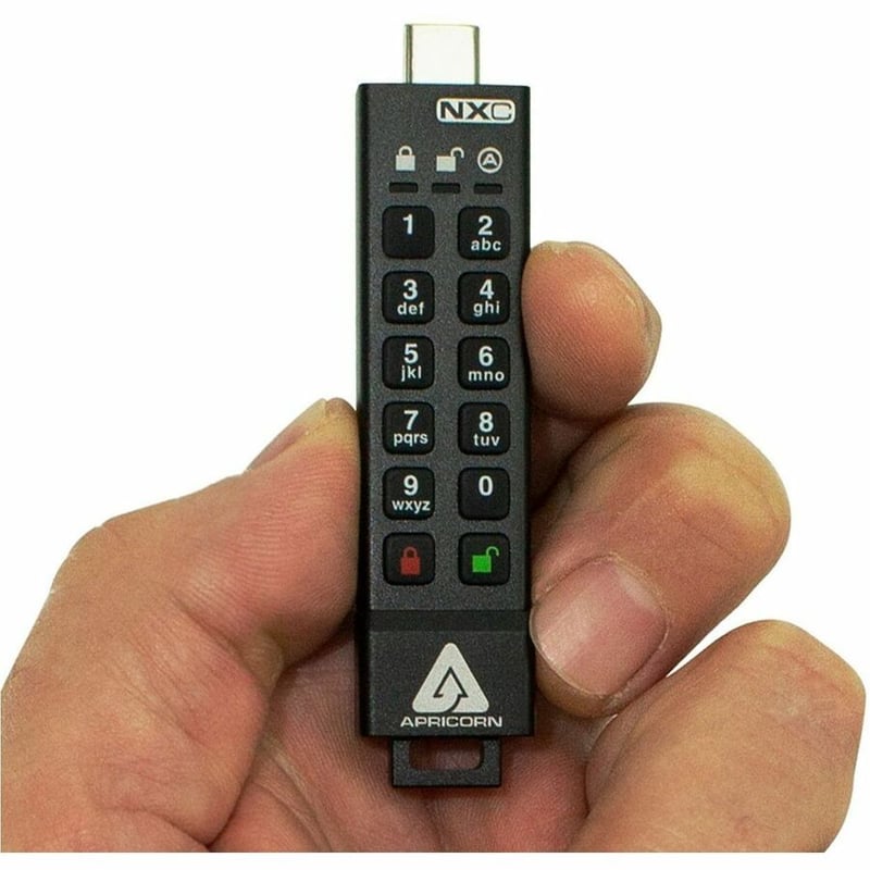 512GB 256-BIT AES XTS HARDWARE ENCRYPTED SECURE USB 3.0 MEMORY KEY - Thumbnail 4