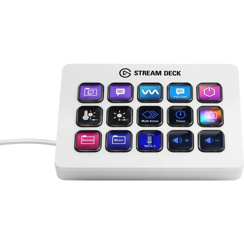 Elgato Stream Deck MK.2 - White - Thumbnail 4