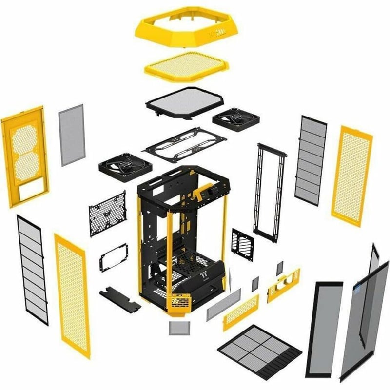 Thermaltake The Tower 300 Bumblebee Micro Tower Chassis - Thumbnail 3