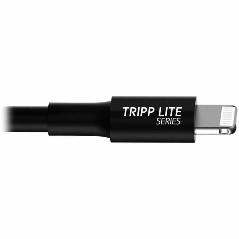 Eaton Tripp Lite Series USB-A to Lightning Sync/Charge Cable, MFi Certified - Black, M/M, 10 in. (0.25 m) - Thumbnail 5