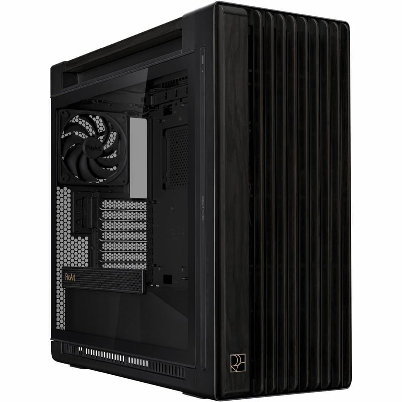 PROART PA602 WOOD EDITION TEMPERED GLASS PANEL E-ATX CASE - Thumbnail 1