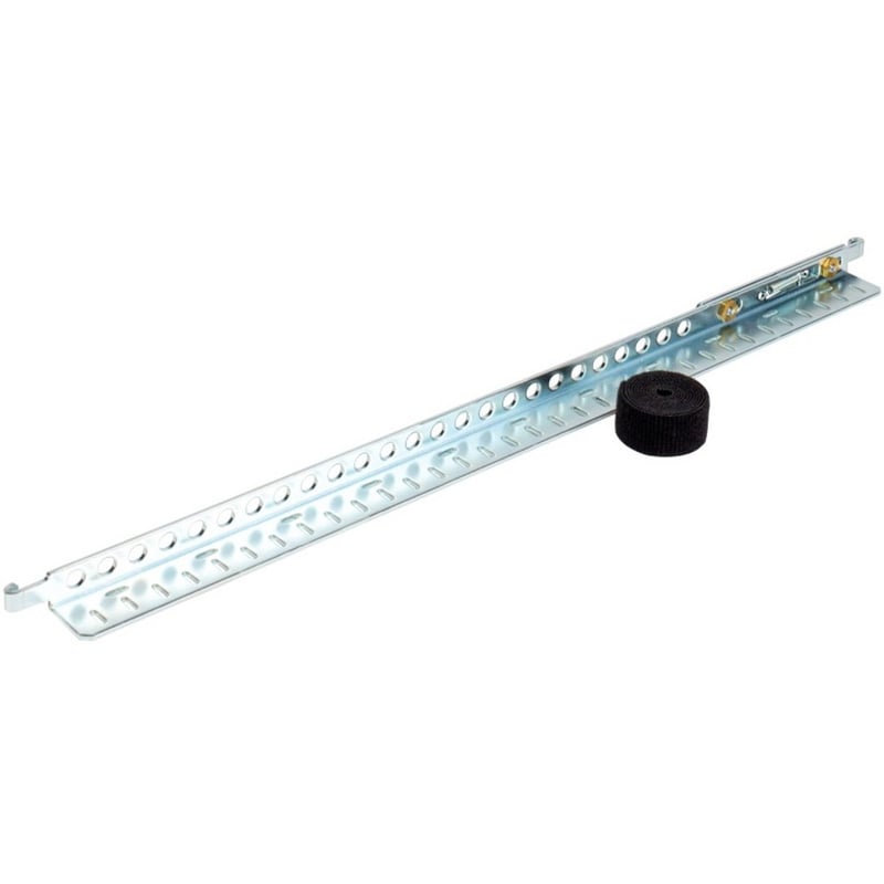 Rack Solutions Horizontal Tool-less Cable Tie Bar - Thumbnail 2