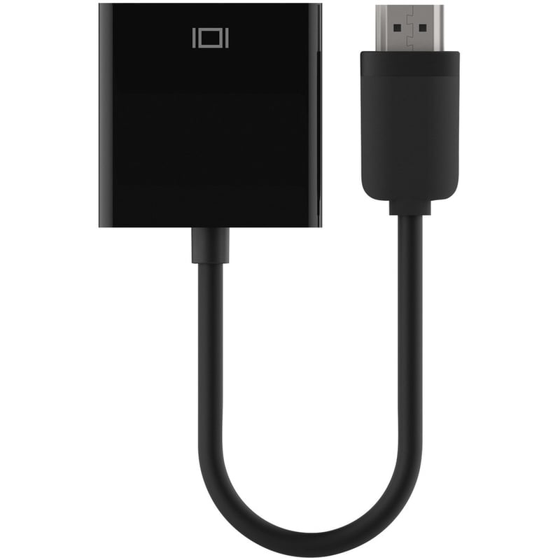 Belkin HDMI to VGA with Audio Adapter Cable for portable devices - 3.5mm Audio Adapter, M/F, 1080p - Thumbnail 2
