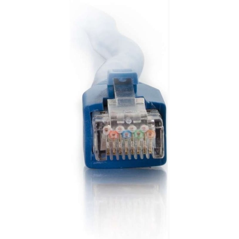 100FT CAT6 SNAGLESS SOLID STP CABLE-BLU - Thumbnail 5