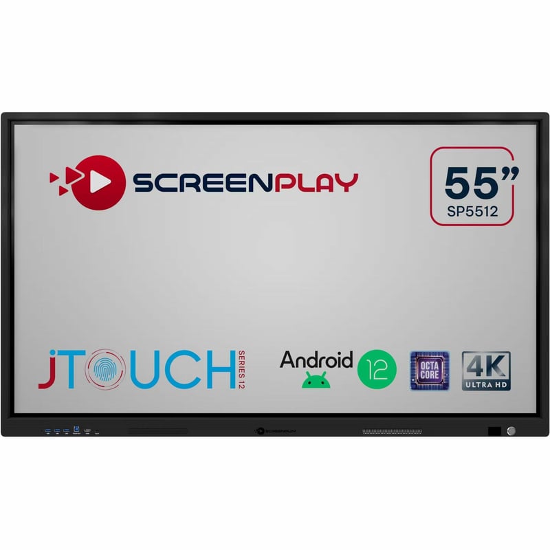 SCREENPLAY INTERACTIVE DISPLAY D001 JTOUCH 12 55IN SP5512 - Thumbnail 1