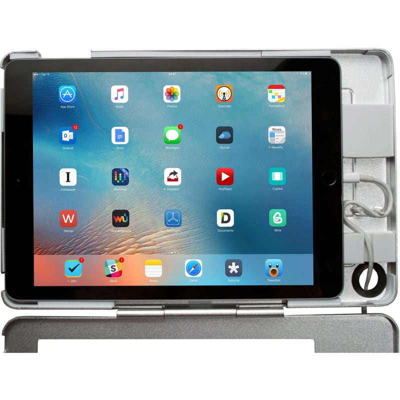 CTA Digital Articulating Wall Mounting Security Enclosure for iPad Air (Gen. 1-2), iPad Pro 9.7, iPad (Gen. 5-6) - Thumbnail 2