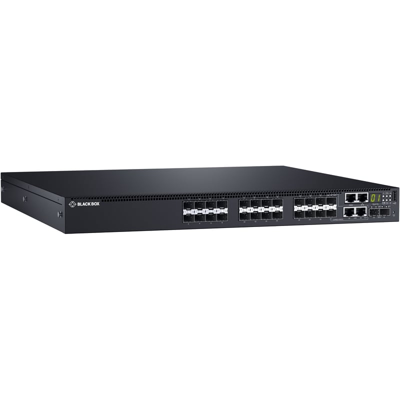 Black Box Fiber Network Switch - 1G, 24-Port - Thumbnail 1