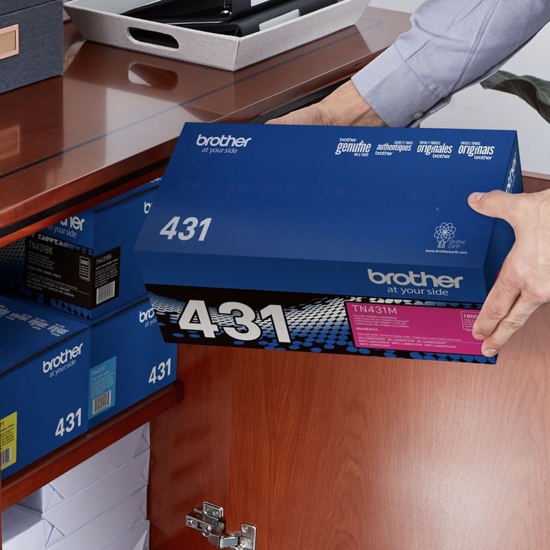 Brother TN431M Original Standard Yield Laser Toner Cartridge - Magenta - 1 Each - Thumbnail 5