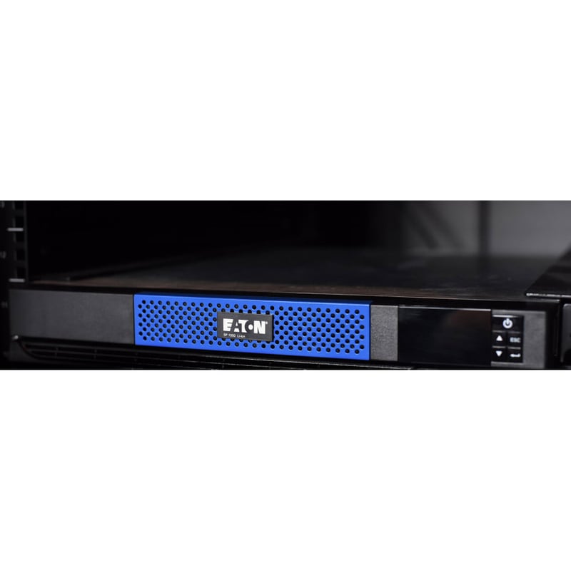 Eaton 5P UPS 1550VA 1100W 230V Line-Interactive UPS, C14 Input, 6 C13 Outlets, Lithium-ion Battery, True Sine Wave, Cybersecure Network Card Option, 1U - Thumbnail 2