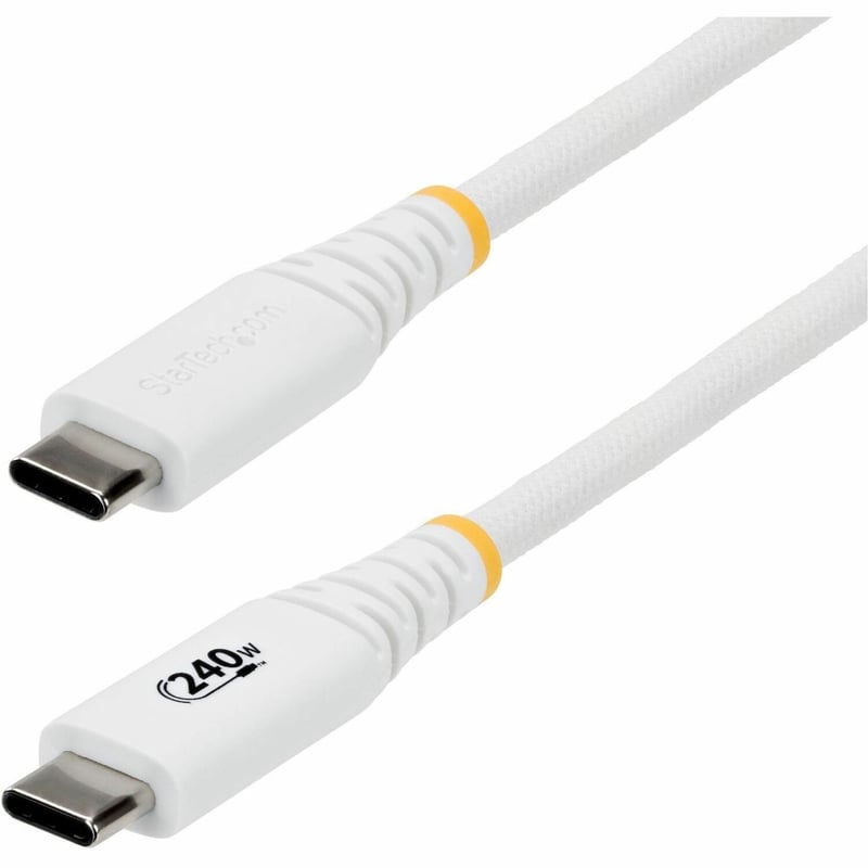 USB-C CABLE USB-IF CERTIFIED 240W PD/SILICONE JACKET/RUGGED - Thumbnail 1