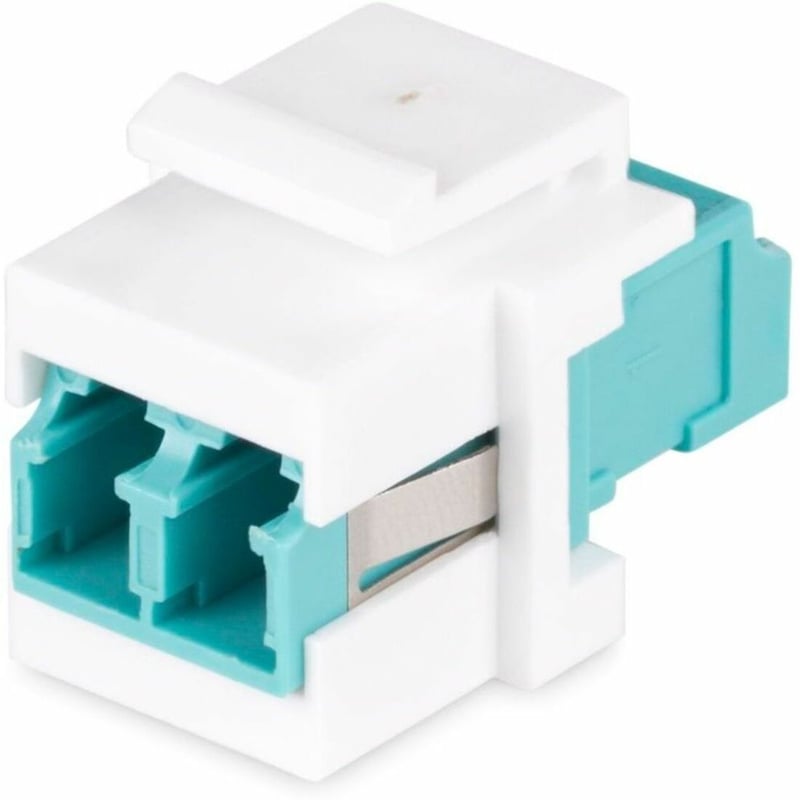 StarTech.com LC to LC Coupler, LC Fiber Coupler, LC/UPC Duplex Keystone Jack, Fiber Optic Keystone Coupler for Patch Panel - Thumbnail 1