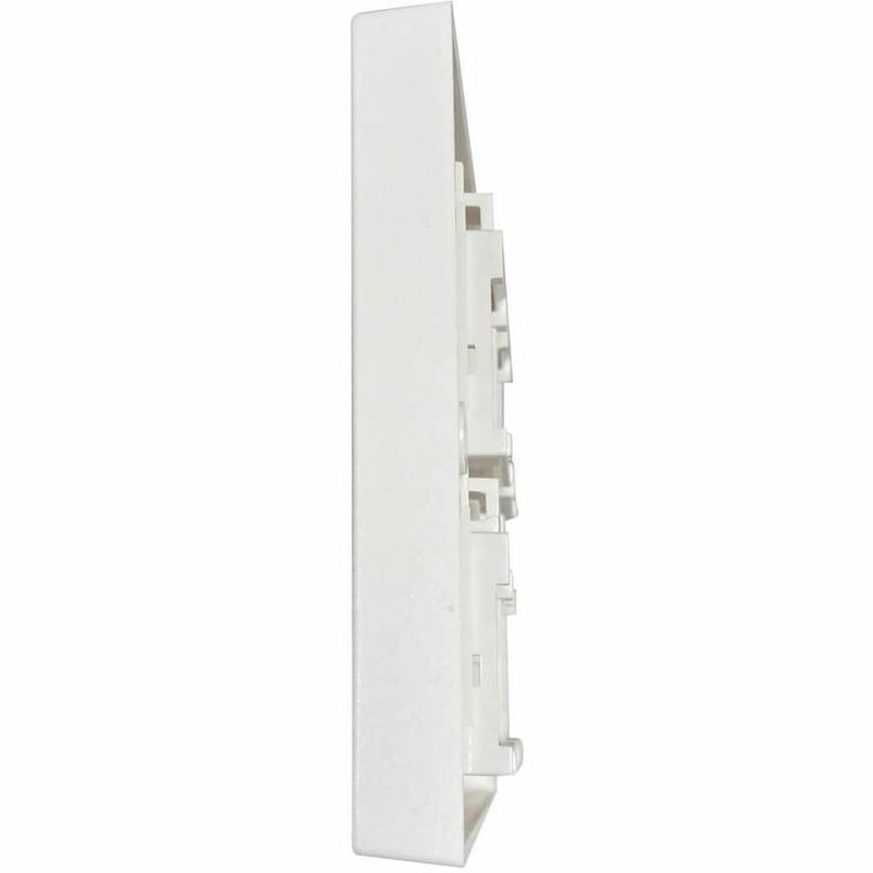 Eaton Tripp Lite Series 4-Port UK-Style Keystone Wall Plate, Unloaded Shuttered Module, White, TAA - Thumbnail 5