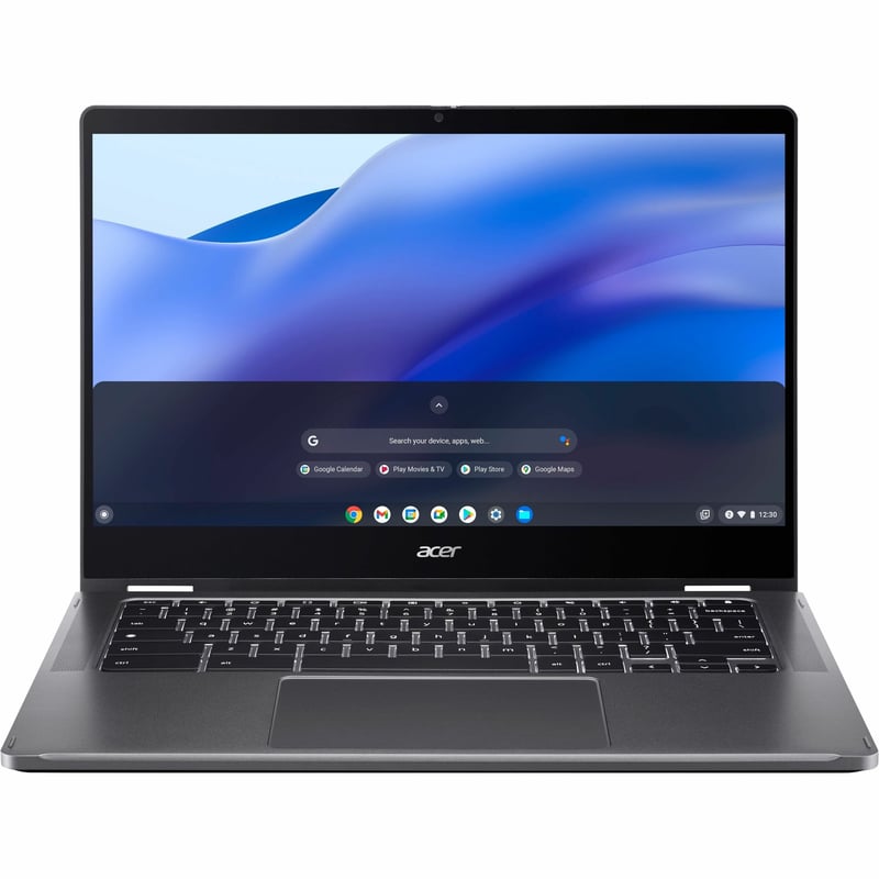 Acer Chromebook Spin 514 CP514-3WH CP514-3WH-R2HP 14" Touchscreen Convertible 2 in 1 Chromebook - Full HD - 60 Hz - AMD Ryzen 5 5625C - 16 GB - 256 GB SSD - English (US) Keyboard - Iron - Thumbnail 1