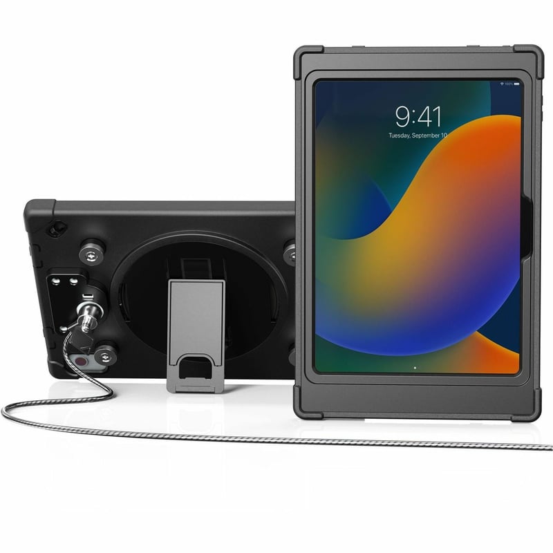 CTA Magnetic Splash-Proof Case with Security Locking Function for iPad 10th Gen 10.9" - Thumbnail 1