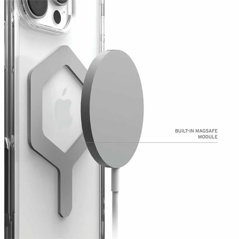 UAG CASE IPH16 PRO PLYO MGSF-ICE/SILVER - Thumbnail 4