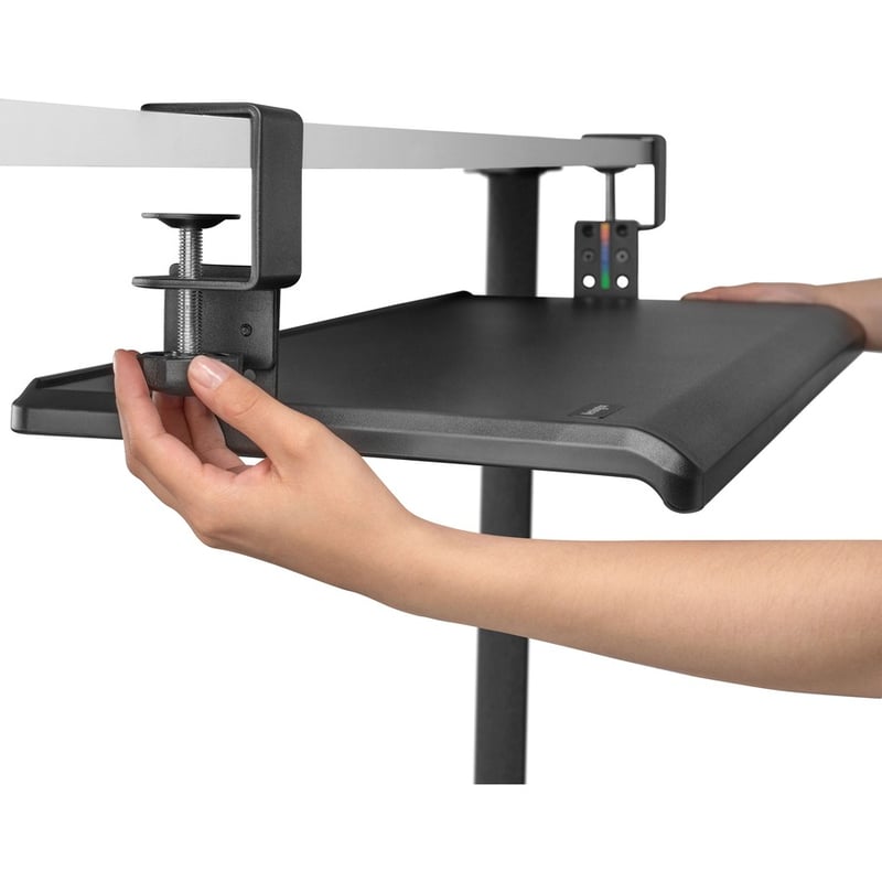 Kensington SmartFit Clamp-On Keyboard Drawer - Thumbnail 4