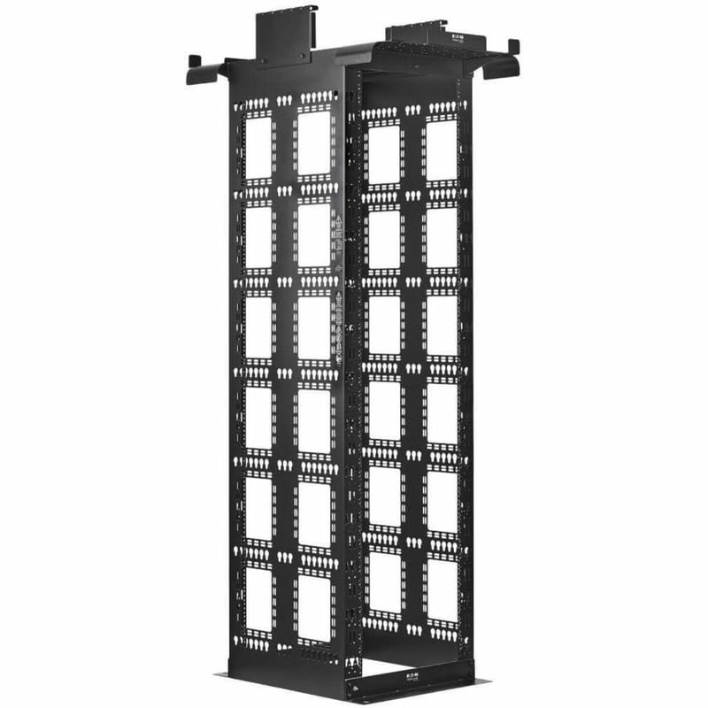 Tripp Lite by Eaton SmartRack 45U Heavy-Duty 2-Post Open Frame Rack, 24-Inch Deep - Thumbnail 1