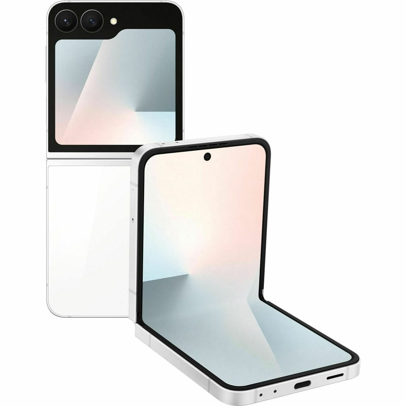 GALAXY Z FLIP7 FE 256GB (UNLOCKED) WHITE - Thumbnail 1