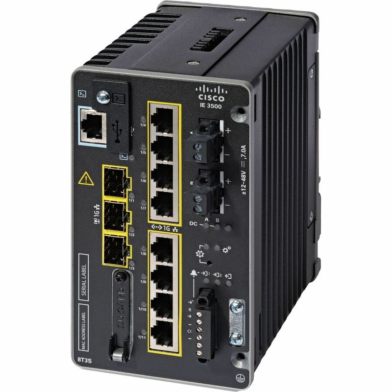CISCO IE3500 W/ 8 GE POE+ AND 3 GE SFP MODULAR NE - Thumbnail 3